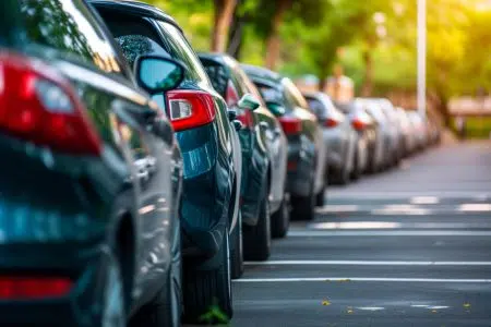 Colle di Val d’Elsa, parcheggio di via Liguria: 87 posti auto e percorso pedonale a La Badia Auto parcheggiate