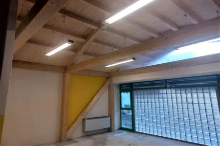 Scuole del Borgaccio a Poggibonsi, cantiere in fase conclusiva Lavori scuole del Borgaccio a Poggibonsi