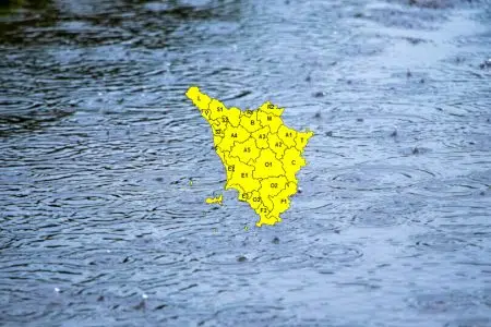 Maltempo, codice giallo su tutta la Toscana mercoledì 28 febbraio Maltempo in Toscana, allerta meteo codice giallo