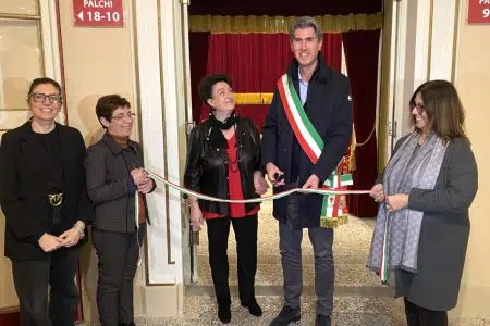 Montepulciano protagonista su Rai 1 per l’utilizzo dei fondi PNRR per la cultura Teatro Poliziano di Montepulciano, taglio del nastro lavori