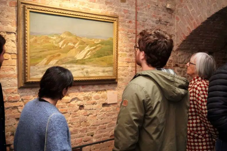 La mostra "Dario Neri - Mario Luzi. Il paesaggio stato d'animo" ai Magazzini del Sale di Siena