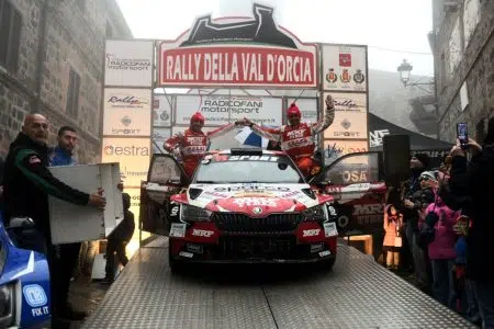Radicofani, verso l’edizione 2024 del Rally della Val d’Orcia Rally della val d'Orcia, il podio dell'edizione 20263