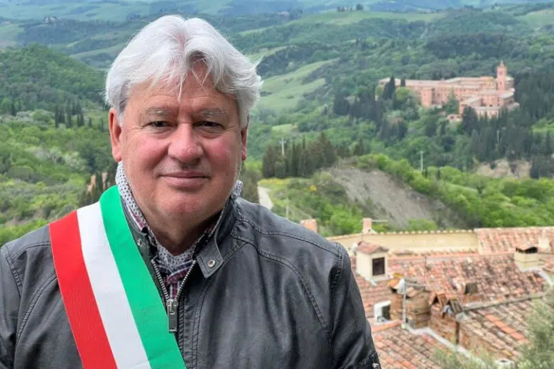 Il sindaco di Asciano Fabrizio Nucci