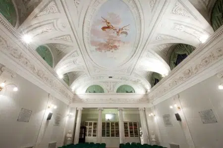 “I “generi” umani: scienza e conoscenza”, all’Accademia dei Fisiocritici Aula magna Accademia dei Fisiocritici, affresco