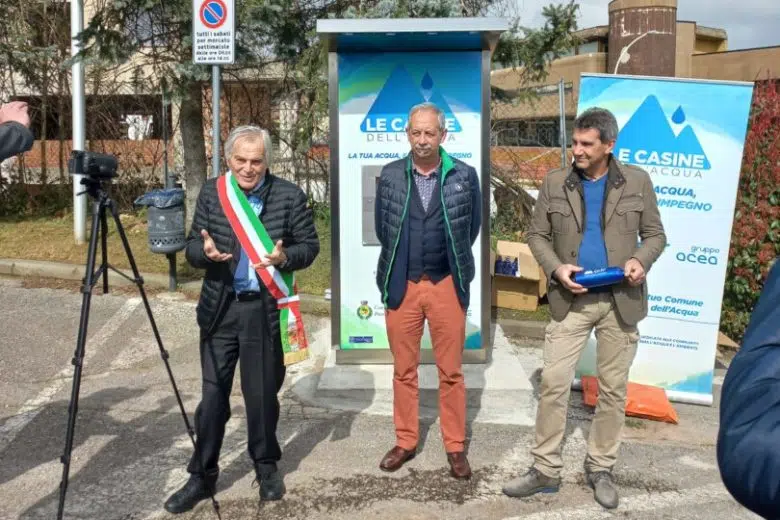 AdF, nuova casina dell’acqua per Piancastagnaio Inaugurazione della casina dell'acqua di AdF a Piancastagnaio