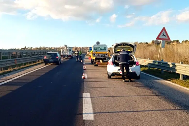 Incidente stradale sulla bretella della Tangenziale di Siena
