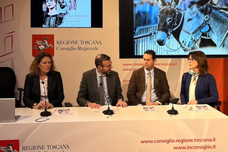 Palio dei Somari di Torrita di Siena, conferenza stampa 2024