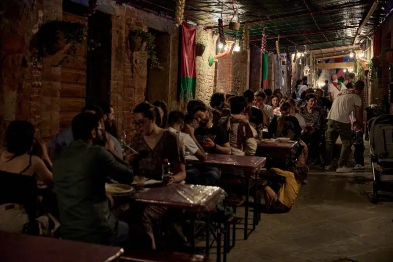 Palio dei Somari di Torrita di Siena, taverne