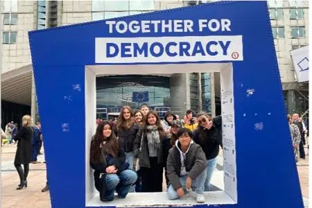 Gli studenti dell’Istituto Caselli di Siena a Bruxelles Studenti Caselli di Siena a Bruxelles