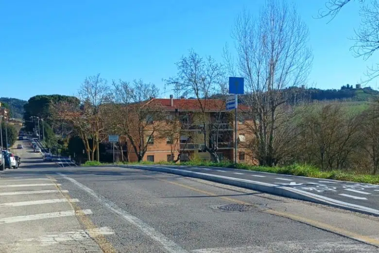 Via del Ponte Nuovo a Poggibonsi