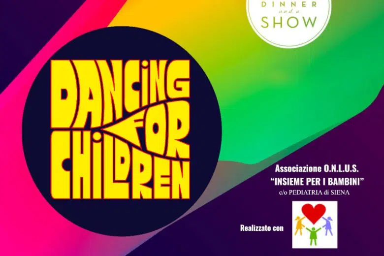 Dancing for children: sabato 20 aprile serata di beneficenza per la Pediatria dell’Aou Senese Dancing for children logo