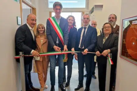 Asl Tse: inaugurata a Nottola la COT, Centrale operativa territoriale Inaugurazione COT di Nottola, taglio del nastro