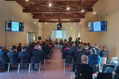 Incontro dei comandi di Polizia Municipale della provincia di Siena Incontro della Polizia Municipale della provincia di Siena ad Abbadia a Isola