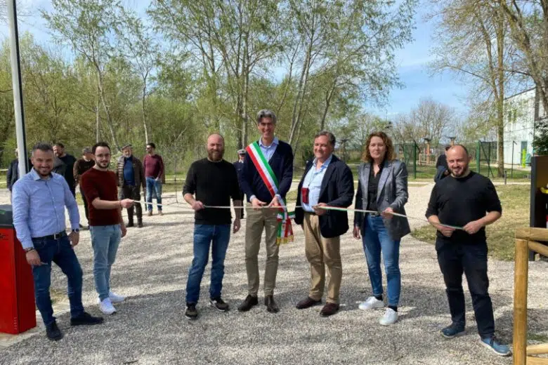 Lago di Montepulciano, inaugurazione area camper