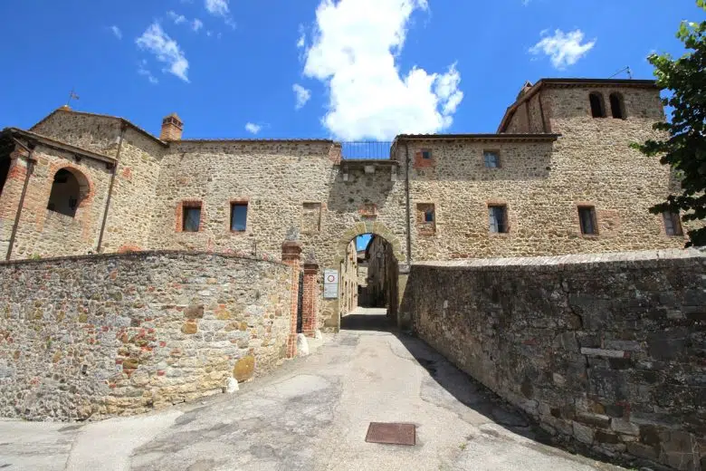 San Gusmè. porta