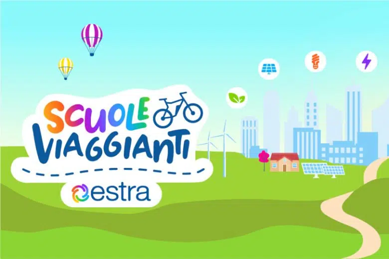 Scuole Viaggianti, progetto di Estra, locandina