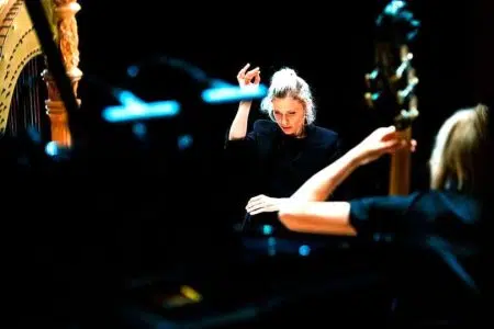 Palazzo Ricci, a Montepulciano musica da camera e performance Friederike Scheunchen