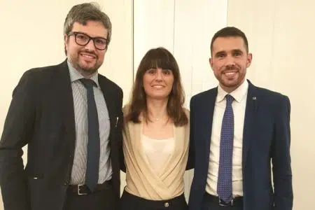 Monteroni, la sinistra litiga e Linda Priori stringe alleanze Michele Capitani, Linda Priori e Francesco Michelotti