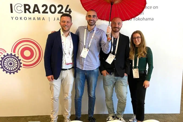 Braccio robotico Università di Siena, ricercatori premiati