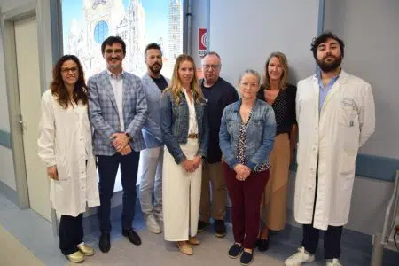 Aou Senese, dal Canada in visita per il nuovo sistema della TC a doppia energia Aou Senese, Diagnosctica Immagini, visita dal Canada