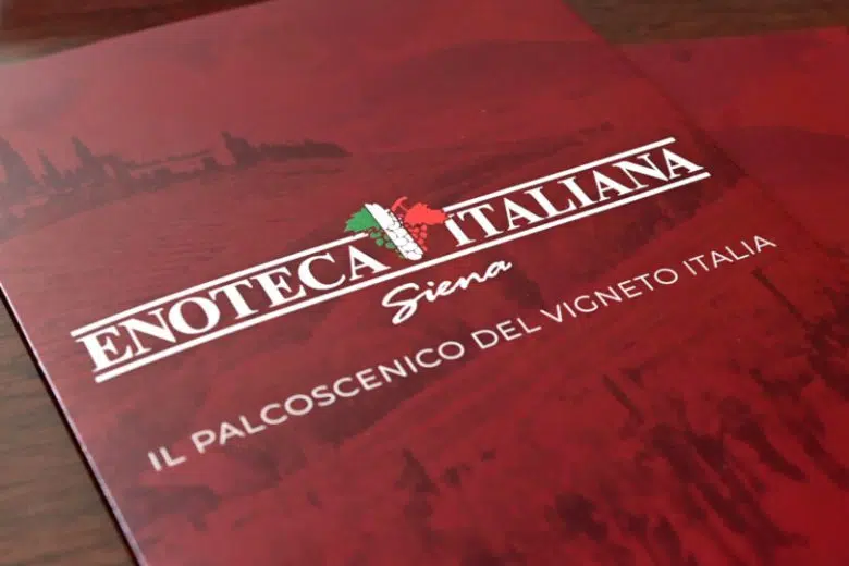 Enoteca Italiana Siena, brochure