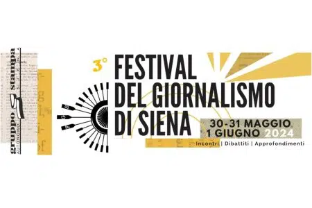 “Il racconto del conflitto” apre il Festival del Giornalismo di Siena Festival del Giornalismo di Siena 2024, logo