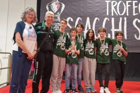La Cecco Angiolieri di Siena terza al Trofeo Scacchi Scuola 2024 Istituto Cecco Angiolieri Siena, Trofeo Scacchi Scuola 2024