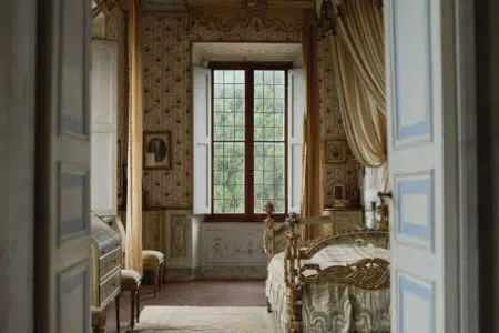 “Una villa sobria e festosa”, documentario sulla Villa di Geggiano Villa di Geggiano, interno
