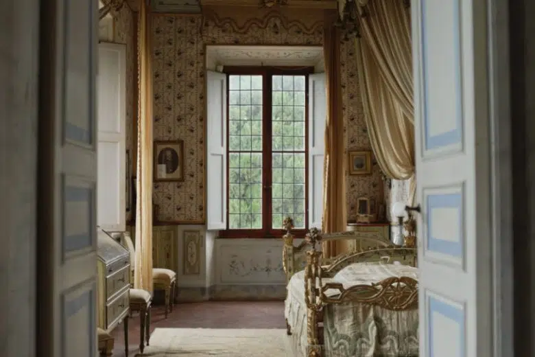 “Una villa sobria e festosa”, documentario sulla Villa di Geggiano Villa di Geggiano, interno