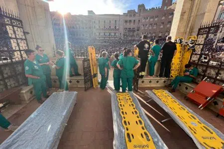 Palio del 16 agosto, l’organizzazione del 118 per il soccorso sanitario 118 al Palio di Siena