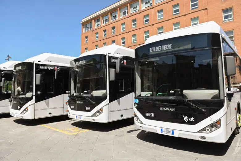 Nuovi bus di at a Siena