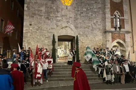 Festa del Barbarossa 2024: ufficiali i nomi dei gareggianti Festa del Barbarossa 2024, benedizione gareggianti