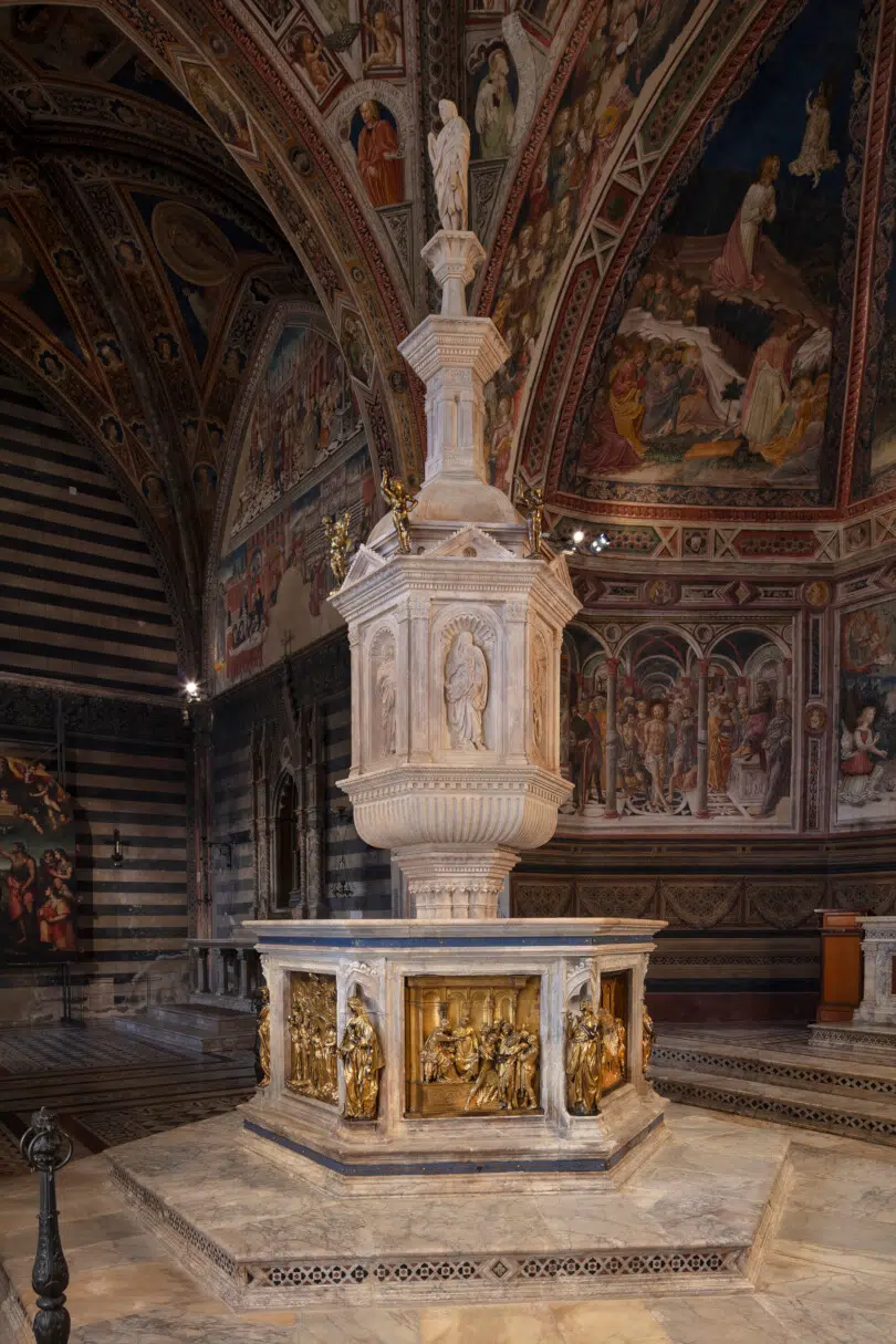 Fonte battesimale Duomo di Siena