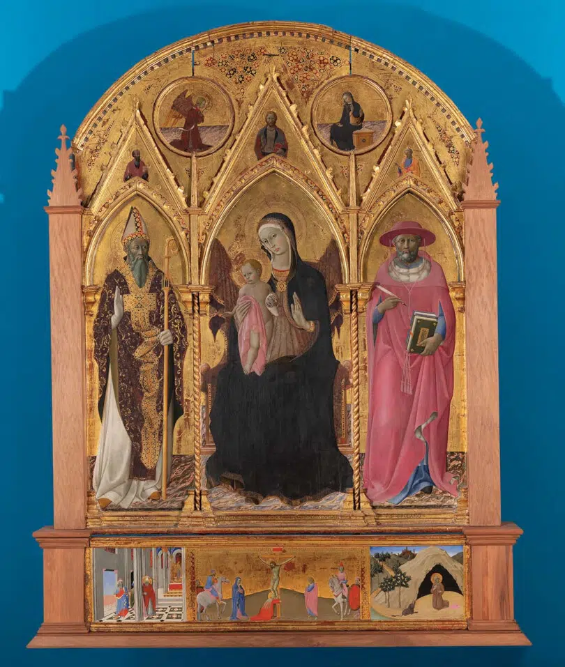 Pala Maestro dell'Osservanza, Pinacoteca di Siena