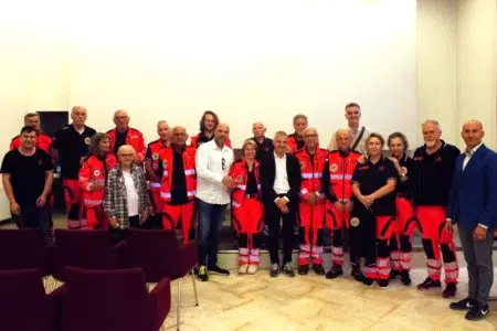 Nuovo mezzo per la Pubblica Assistenza di Castelnuovo Berardenga Comune di Castelnuovo Berardenga, conferenza stampa Pubblica Assistenza