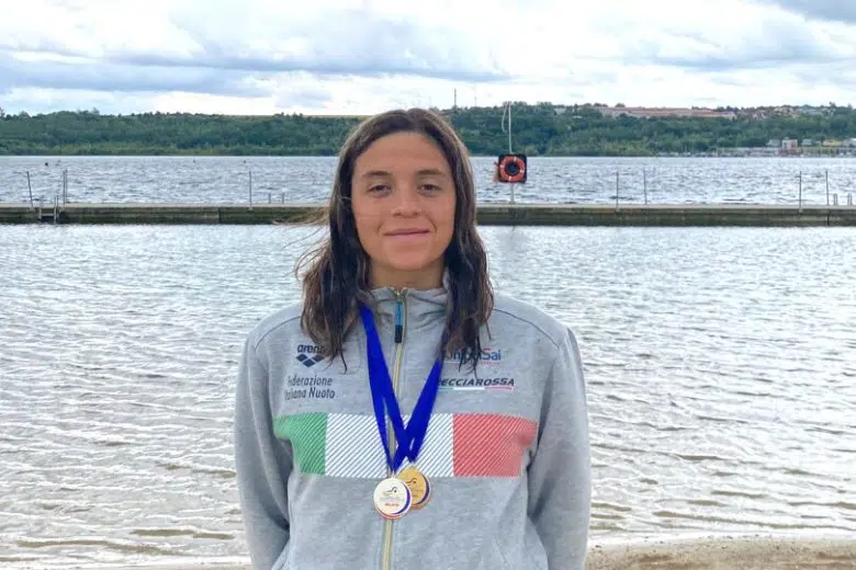 Chiara Boscagli ai Campionati europei di Lifesaving