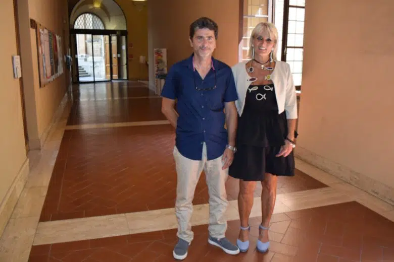Allarme dei ricercatori dell’Università di Siena: nel Mediterraneo sta sparendo lo squalo bianco Primo Micarelli e Letizia Marsili dell'Università di Siena