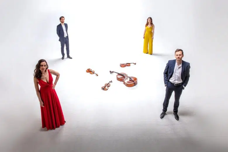 Il Quartetto Alinde in concerto a Palazzo Ricci di Montepulciano Quartetto Alinde