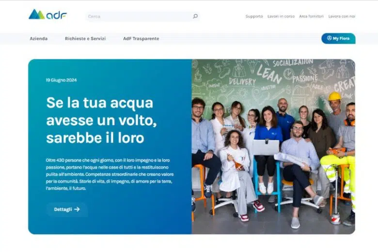 AdF, nuovo sito web