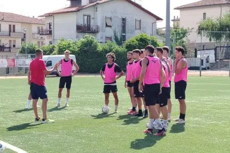 A Chianciano Terme la Pianese pareggia nella prima amichevole della stagione Allenamento Pianese