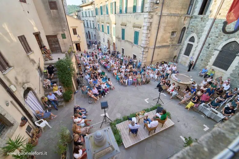 La Terrazza 2024 a San Casciano dei Bagni, vista dall'alto