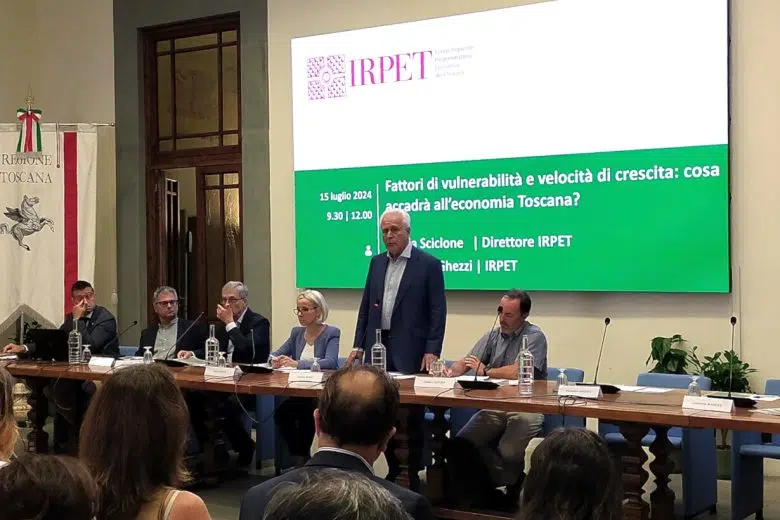 Regione Toscana, presentazione rapporto Irpet 2024