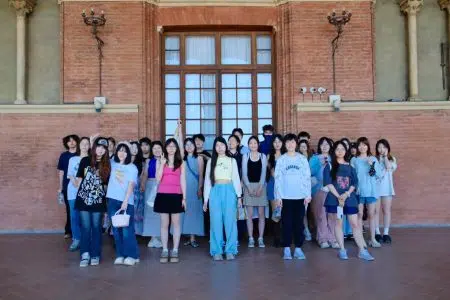 Gli studenti di Nantong in visita al Comune di Siena Studenti di Nantong al Comune di Siena