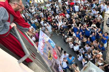 Tria Turris: i Terzieri di Chiusi tornano ad animare il centro storico Tria Turris 2024, Palio al terziere Sant'Angelo
