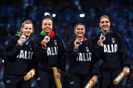 Olimpiadi Parigi: Alice Volpi argento con la Nazionale italiana Alice Volpi con la Nazionale italiana alle Olimpiadi di Parigi