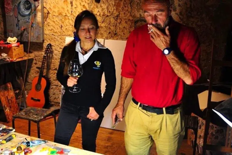 Olga Tsarkova e Massimo Chioccia