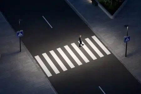 Installazione Apl, modifiche temporanee alla circolazione a Siena Attraversamento pedonale luminoso