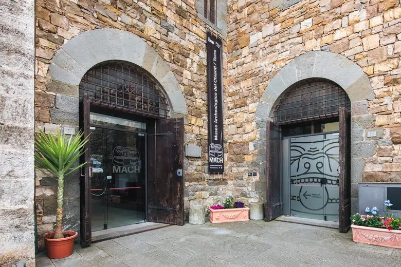 Museo Archeologico del Chianti a Castellina, Mach, ingresso