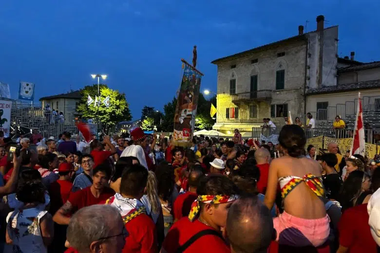 Giostra del Saracino di Sarteano 2024, festeggiamenti