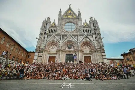 Palio di Siena agosto 2024, giro della vittoria della Lupa – FOTO Palio di Siena del 16 agosto 2024, giro dellla vittoria della Lupa